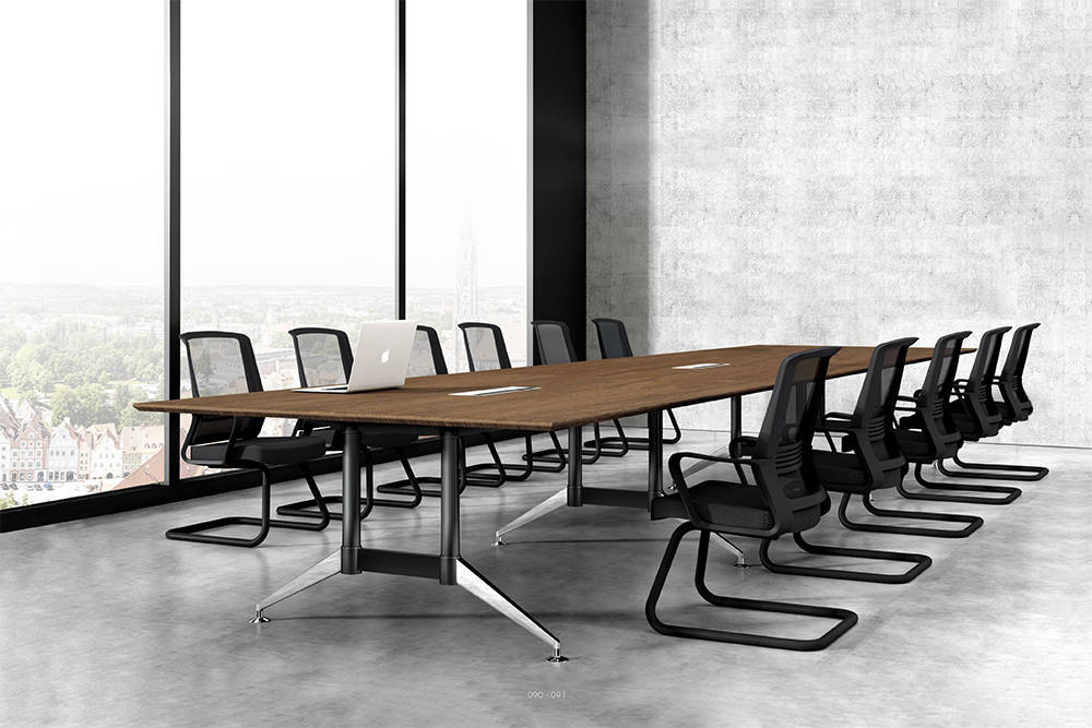 2025年11月国际品牌和国内会议室桌椅厂家排名前十名的品牌在高端产品线上差距大